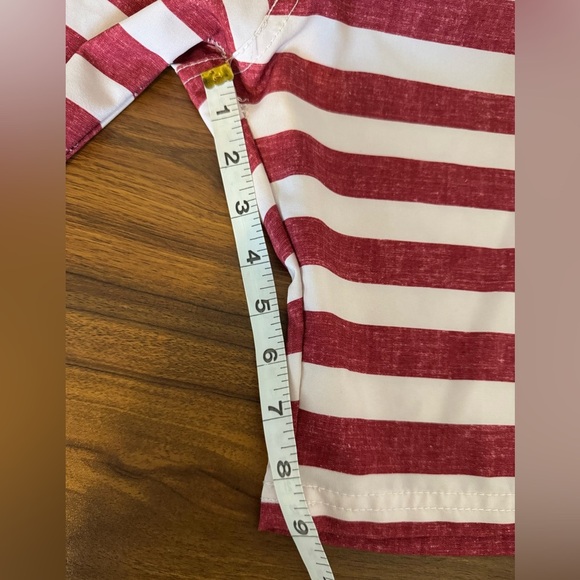 Carbon Red and White Swim Shorts American Flag Men’s Size 36 - Picture 5 of 9